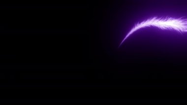 Parlak, parlayan parçacıklar daireler çiziyor. Hareket arkaplanlı havai fişekler