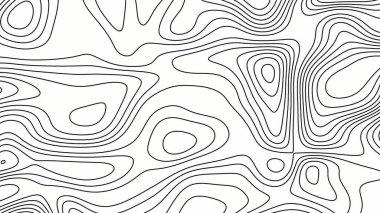 Fraktal çizgiler arka plan. Soyut arkaplan gibi topografik harita