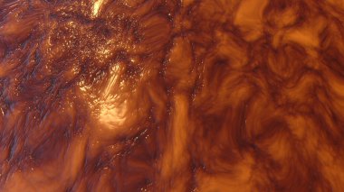 Soyut organik ıslak balçık, biyolojik madde geçmişi. Çamurlu bir perde gibi görünen et.