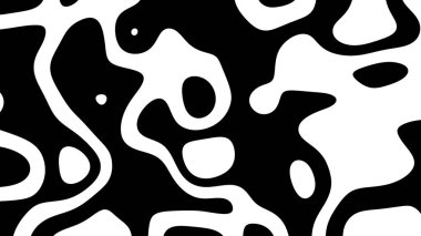 Soyut akışkan pürüzsüz fraktal dalgalar arka planı. Sıvı arkaplan