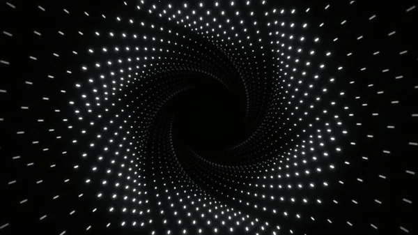 Travel Abstract Speed Dots Tunnel — Stock Photo, Image