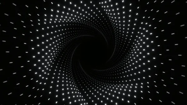 Travel Abstract Speed Dots Tunnel — Stock Photo, Image