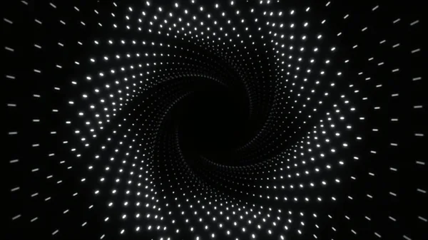 Travel Abstract Speed Dots Tunnel — Stock Photo, Image