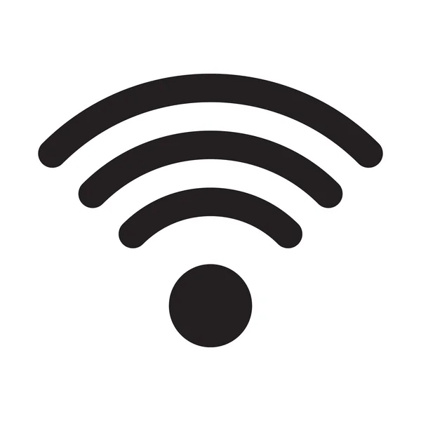 Ikon Wifi - Stok Vektor
