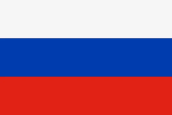 Bandiera della Federazione Russa — Vettoriale Stock
