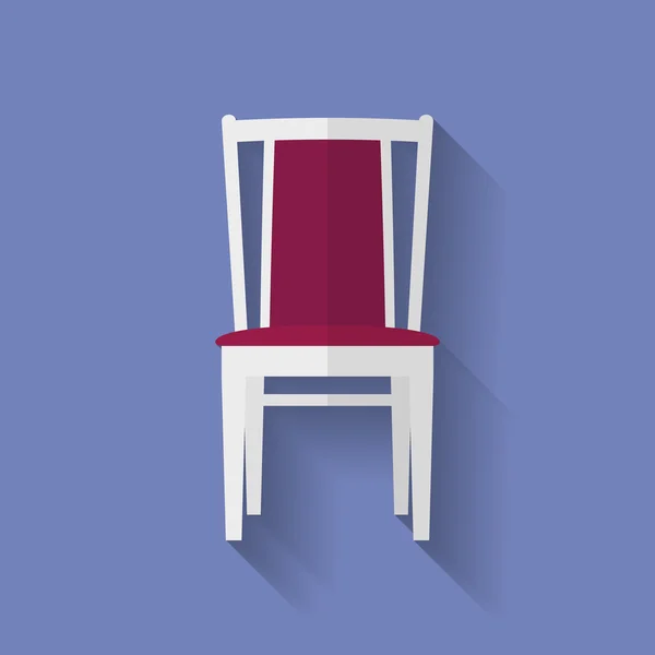 Icon of Chair. Flat style — Stock Vector