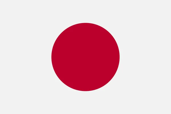 Bandeira do Japão —  Vetores de Stock