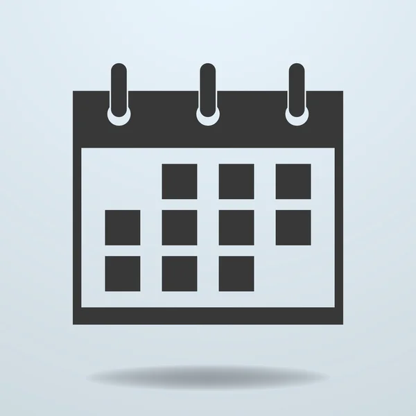 Icono de calendario — Vector de stock