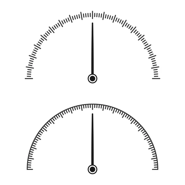 Pictogram voor speedometer — Stockvector