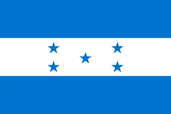 Hondurasská vlajka — Stockový vektor
