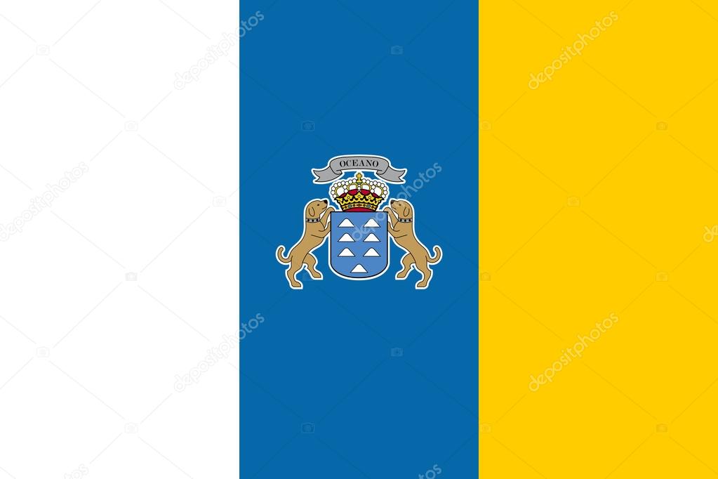 Flag of Canary Islands