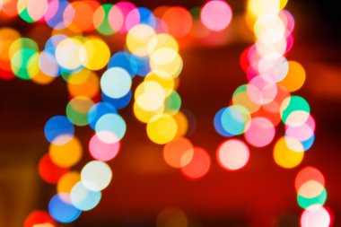 renkli bokeh arkaplanı