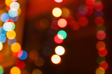 renkli bokeh arkaplanı