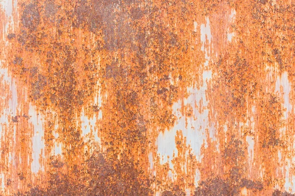 Vecchio muro di ferro arrugginito — Foto Stock