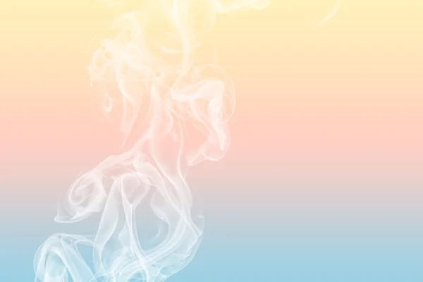 Färgglada av rök på bakgrund. — Stockfoto