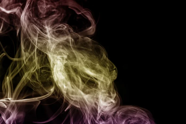 Colorful of smoke on background. — Stock Photo, Image