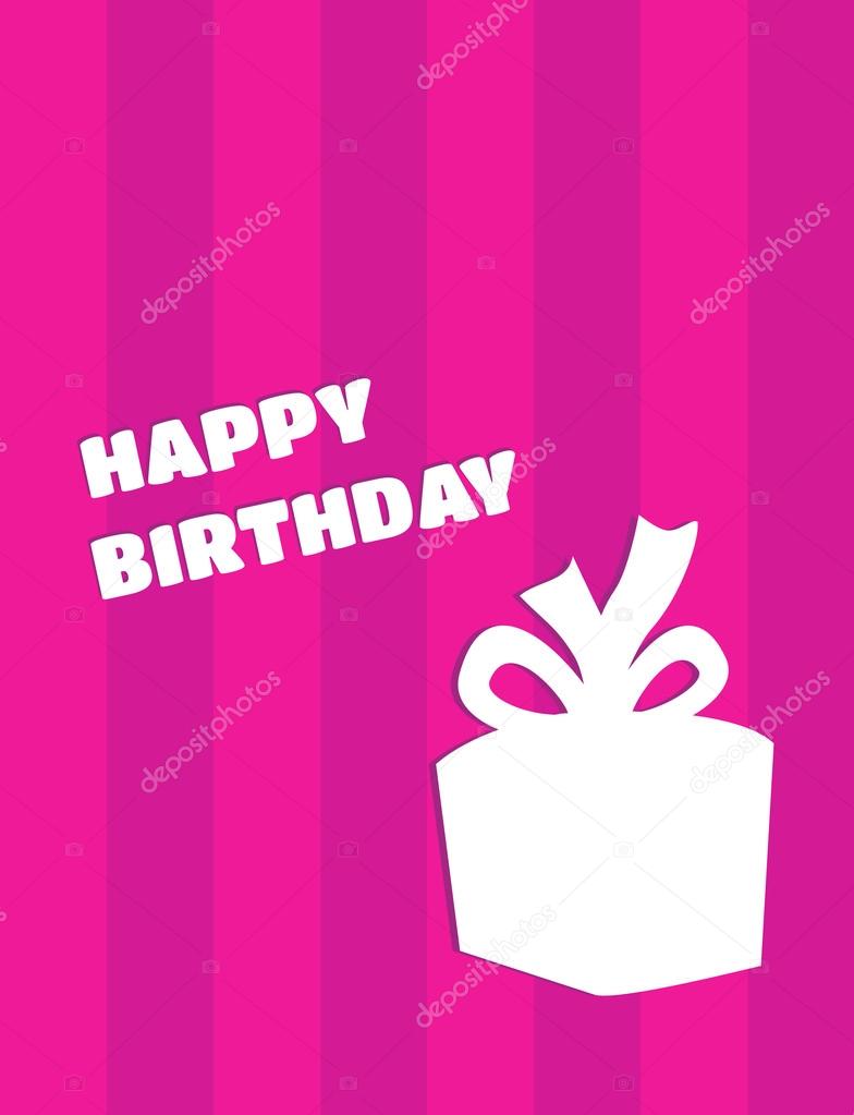 verjaardagskaart met cadeau verjaardagskaart met cadeau