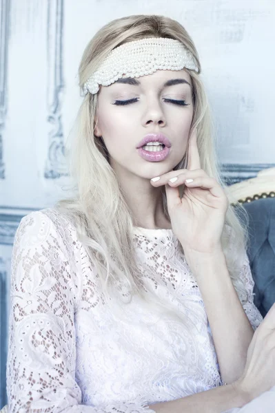 Portrait of precious woman