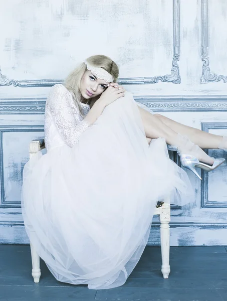 Muhteşem bir kadın portre. Gelin