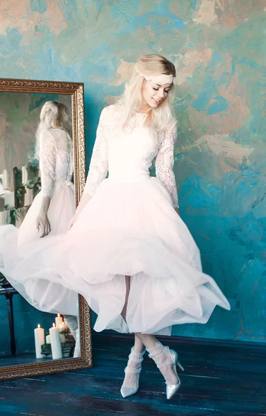 Muhteşem bir kadın portre. Gelin