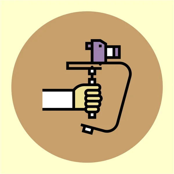 Camera Stabilizer Icon — Stock Vector