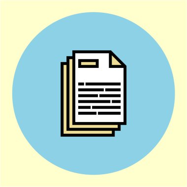 Belgeler satırı simgesi