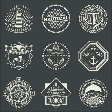 Deniz Logotypes Set çeşitli