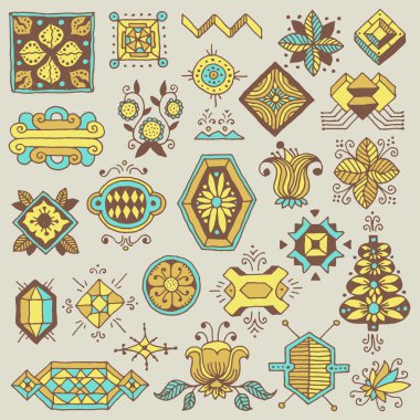 çiçek tasarım öğeleri