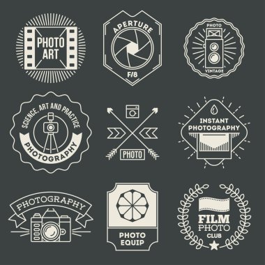 Fotoğraf Logotype seti