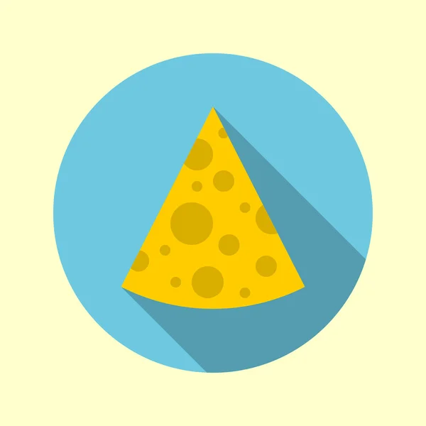 Icono de queso . — Archivo Imágenes Vectoriales