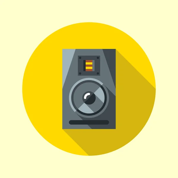 Audio beeldschermpictogram. — Stockvector