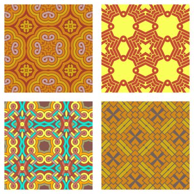 Kusursuz Çin geometrik deseni