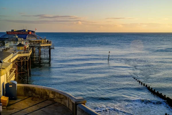 Cromer Norfolk August 2002 Illustrative Editorial Photo View Cliff Top — Fotografia de Stock