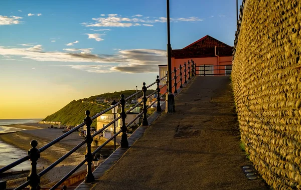 Cromer Norfolk August 2002 Illustrative Editorial Photo View Cliff Top — 图库照片