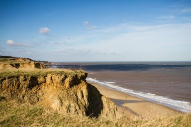 Kuzey Norfolk Kıyı Yolundaki kayalıkların şekli