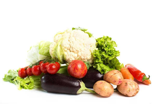 Grönsaker isolerade. En sund och hälsosam mat. — Stockfoto