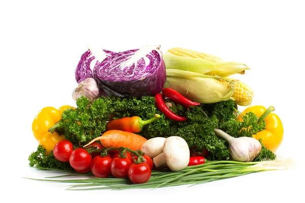 Fresh vegetables. A healthy and wholesome food. — Stock Photo, Image