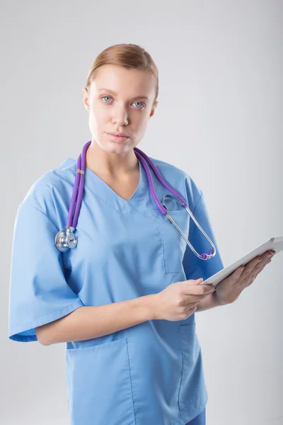 Medical person: Nurse portrait. Stock Photo