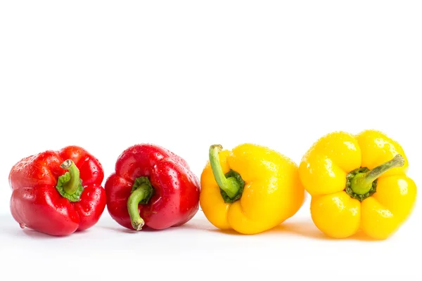 Verdure isolate su fondo bianco. Concetto di cibo sano . — Foto Stock