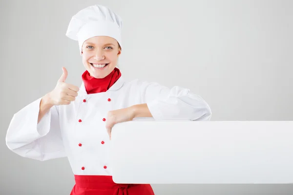 Vrouwelijke cook — Stockfoto