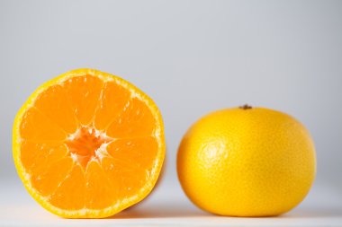 tangerine macro clipart