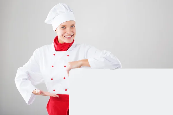 Vrouwelijke cook — Stockfoto