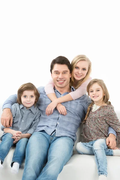 Happy family — Stock Photo, Image