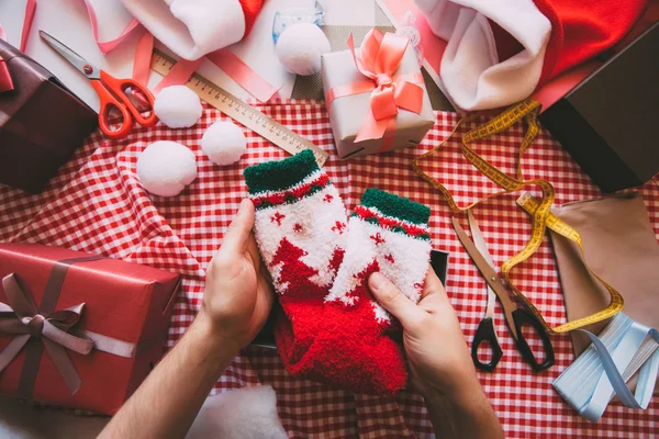 Envoltura de regalos . — Foto de Stock