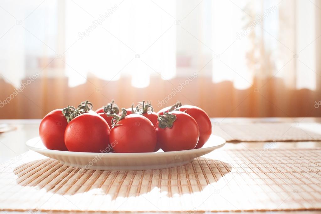 Tomatoes plate