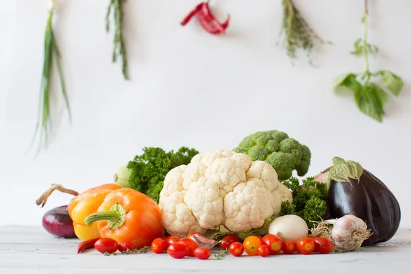 Samling frukter och grönsaker. — Stockfoto