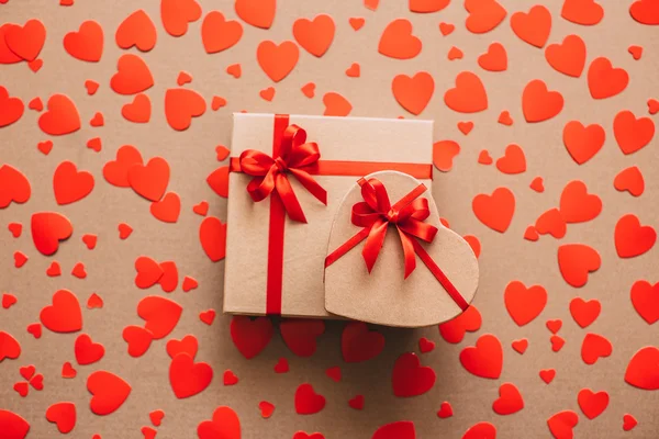 Caja de regalo Corazón . — Foto de Stock