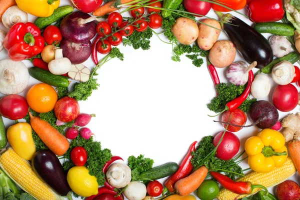 Circle of vegetables — Stock Photo, Image