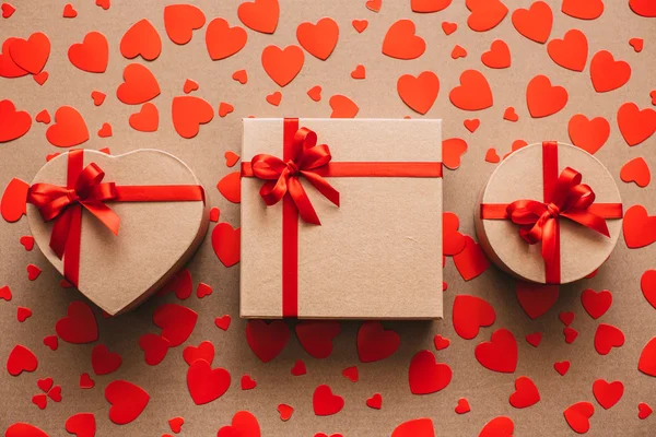 Caja de regalo. Amor. . — Foto de Stock