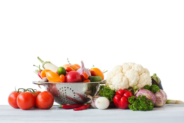 Samling frukter och grönsaker. — Stockfoto
